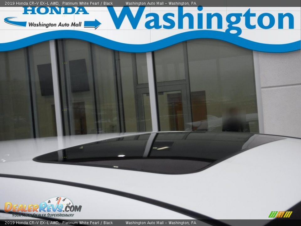 2019 Honda CR-V EX-L AWD Platinum White Pearl / Black Photo #3