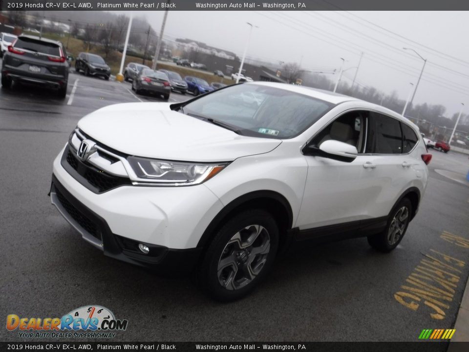 2019 Honda CR-V EX-L AWD Platinum White Pearl / Black Photo #6