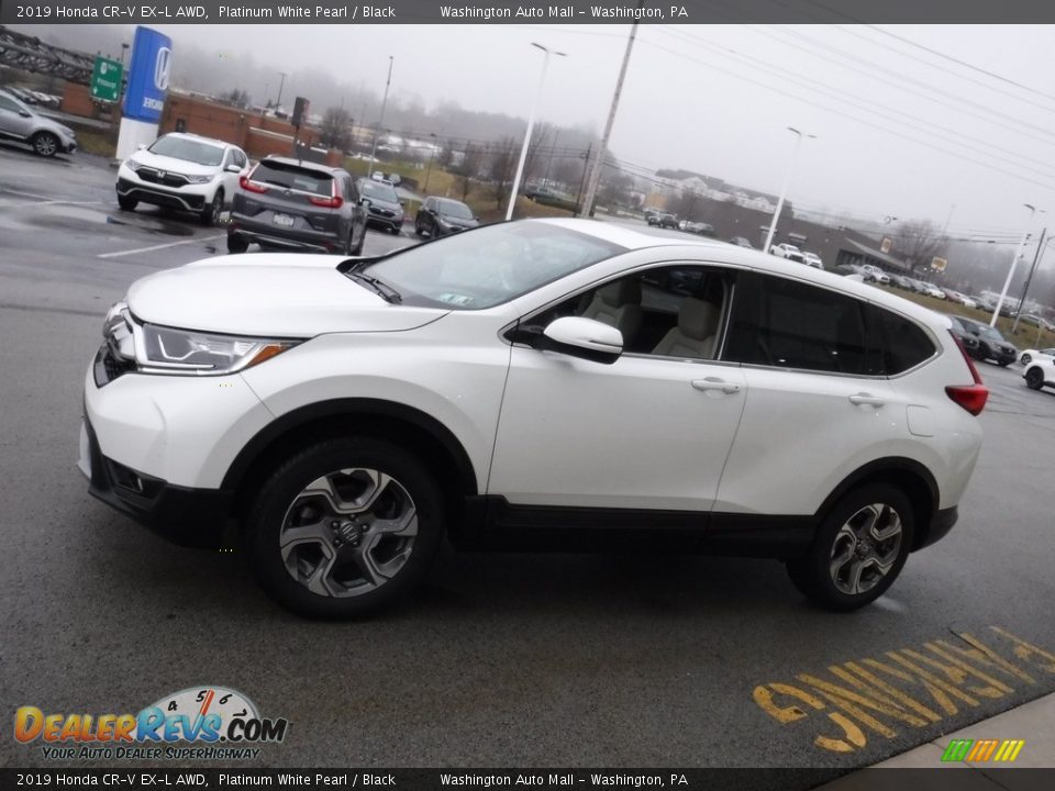 2019 Honda CR-V EX-L AWD Platinum White Pearl / Black Photo #7