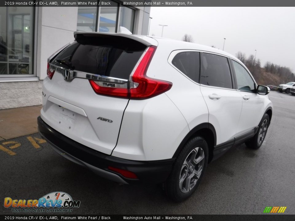 2019 Honda CR-V EX-L AWD Platinum White Pearl / Black Photo #10