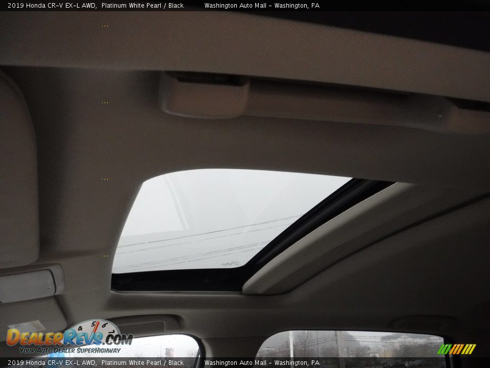 2019 Honda CR-V EX-L AWD Platinum White Pearl / Black Photo #12