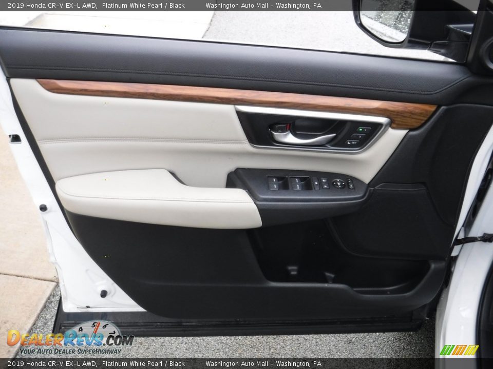 2019 Honda CR-V EX-L AWD Platinum White Pearl / Black Photo #14