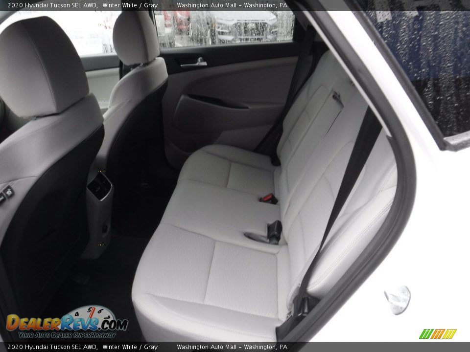 2020 Hyundai Tucson SEL AWD Winter White / Gray Photo #26