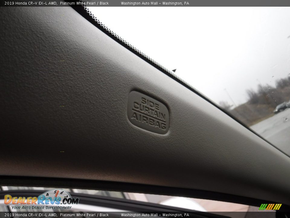 2019 Honda CR-V EX-L AWD Platinum White Pearl / Black Photo #19