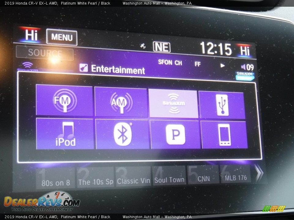2019 Honda CR-V EX-L AWD Platinum White Pearl / Black Photo #22