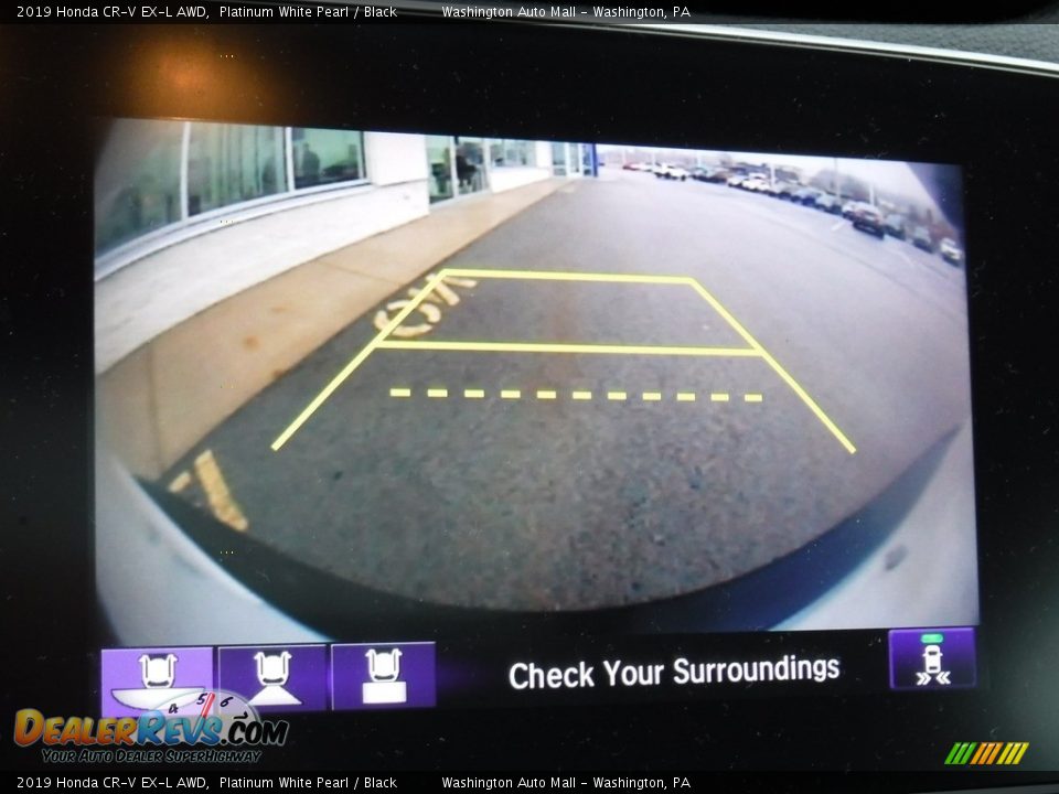 2019 Honda CR-V EX-L AWD Platinum White Pearl / Black Photo #24