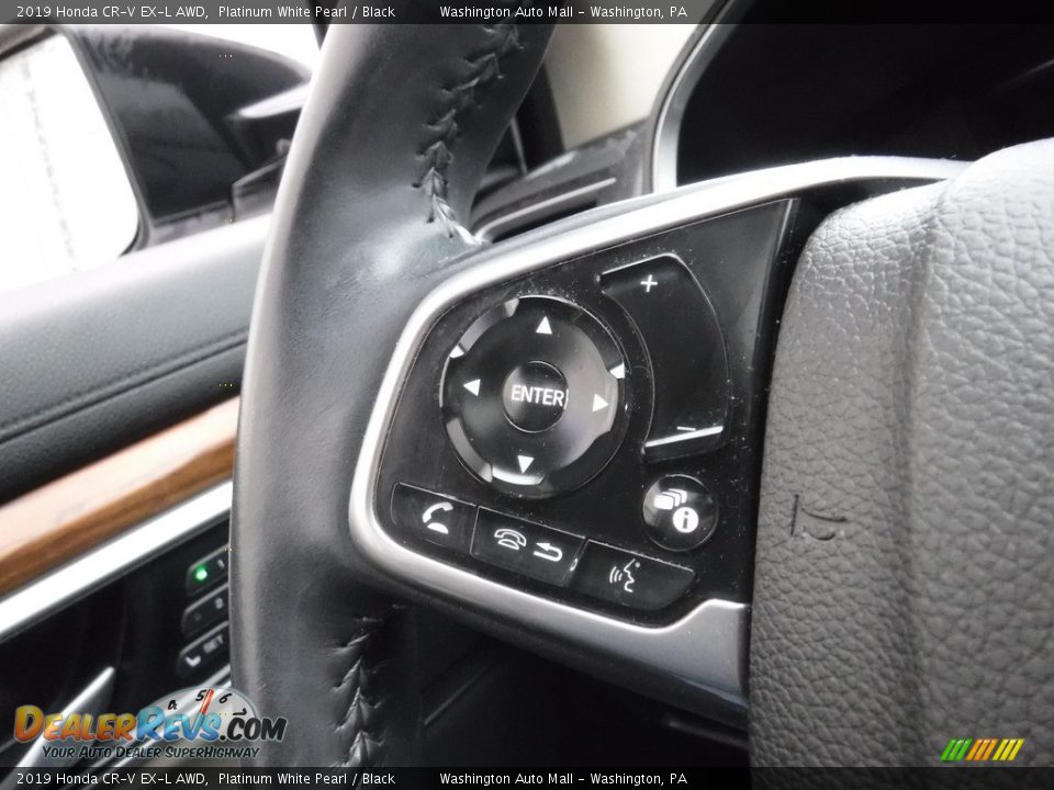 2019 Honda CR-V EX-L AWD Platinum White Pearl / Black Photo #26