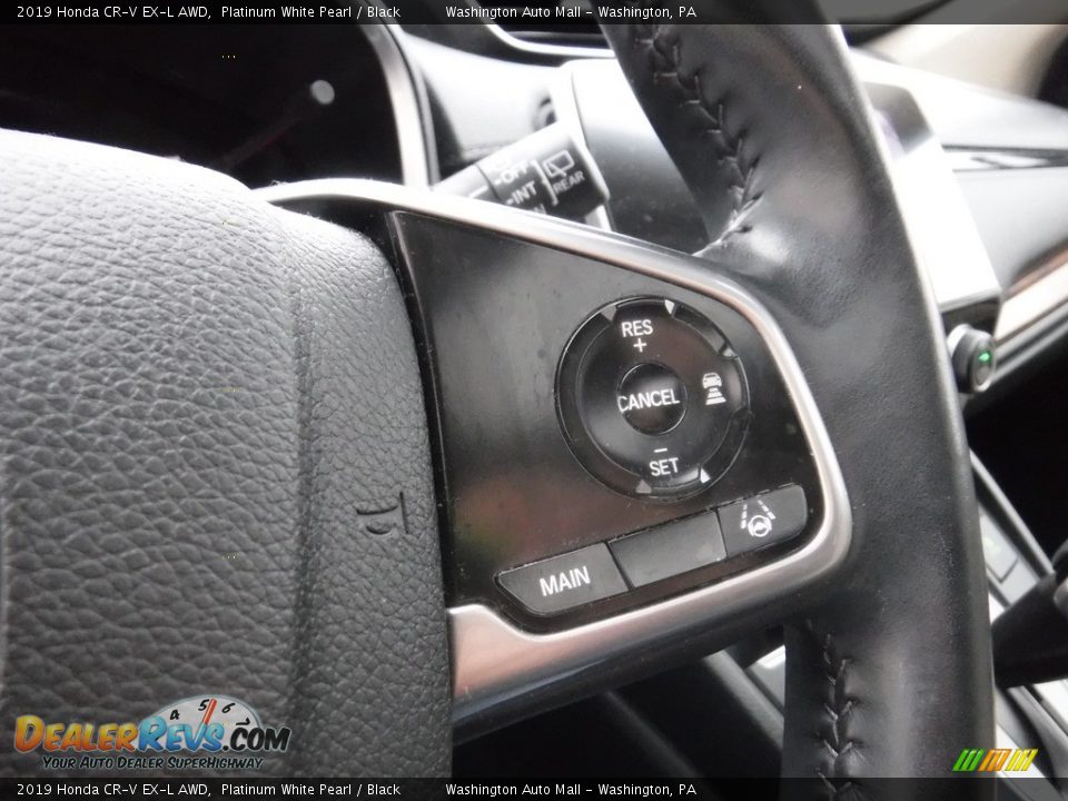 2019 Honda CR-V EX-L AWD Platinum White Pearl / Black Photo #27