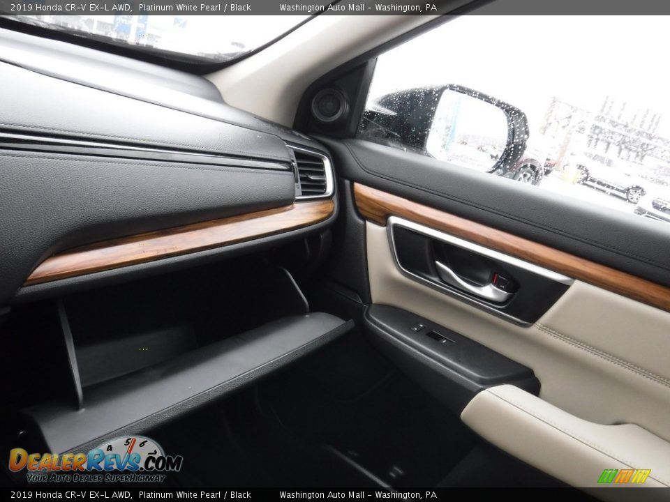 2019 Honda CR-V EX-L AWD Platinum White Pearl / Black Photo #28