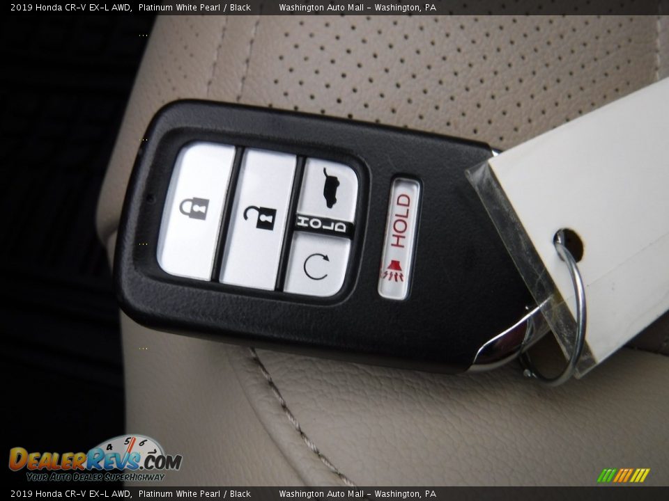 2019 Honda CR-V EX-L AWD Platinum White Pearl / Black Photo #32