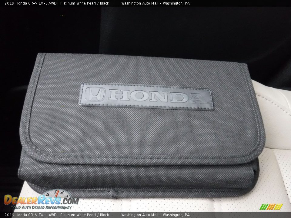 2019 Honda CR-V EX-L AWD Platinum White Pearl / Black Photo #33