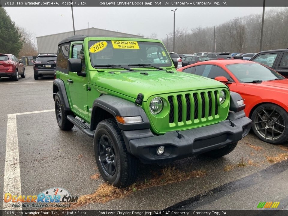 2018 Jeep Wrangler Sport 4x4 Mojito! / Black Photo #1