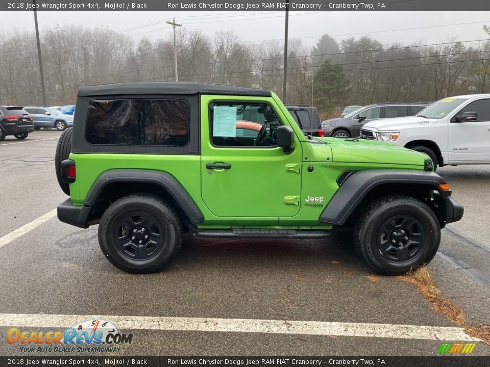 2018 Jeep Wrangler Sport 4x4 Mojito! / Black Photo #2