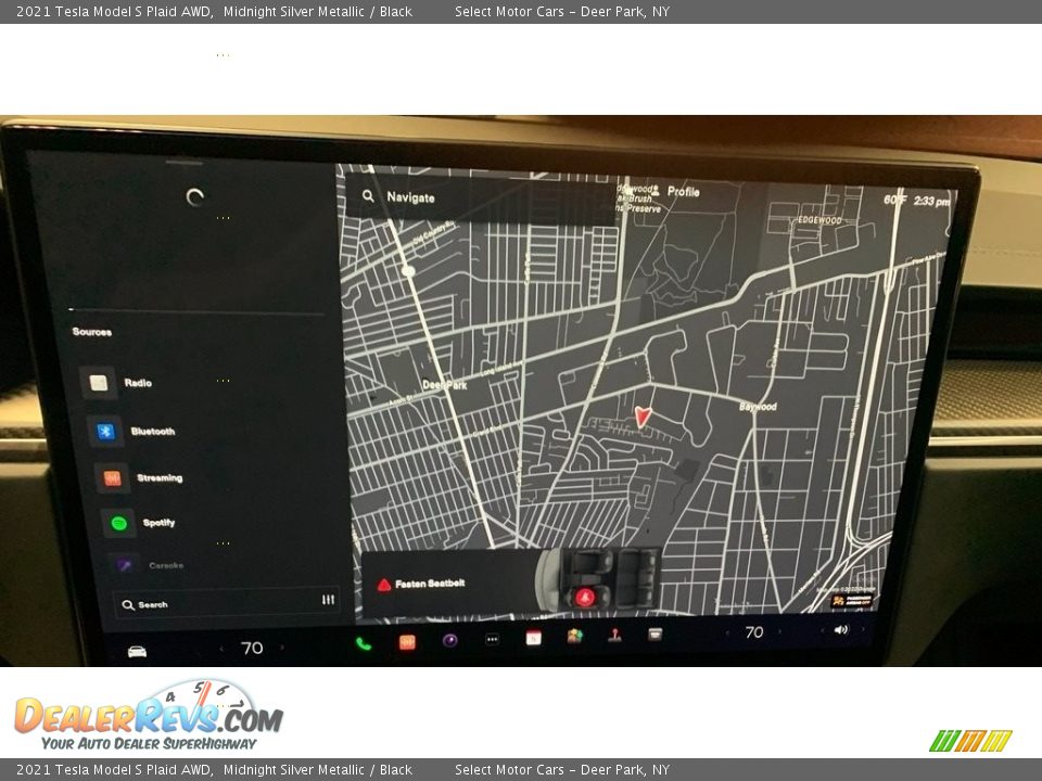 Navigation of 2021 Tesla Model S Plaid AWD Photo #9