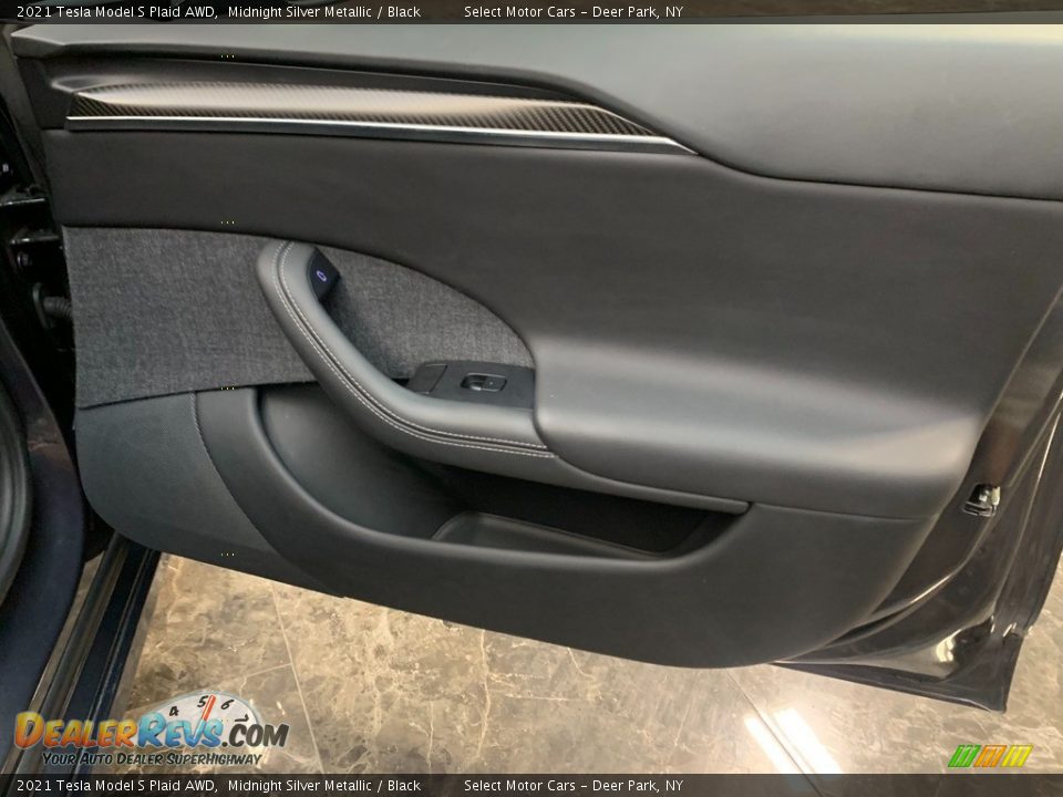 Door Panel of 2021 Tesla Model S Plaid AWD Photo #14