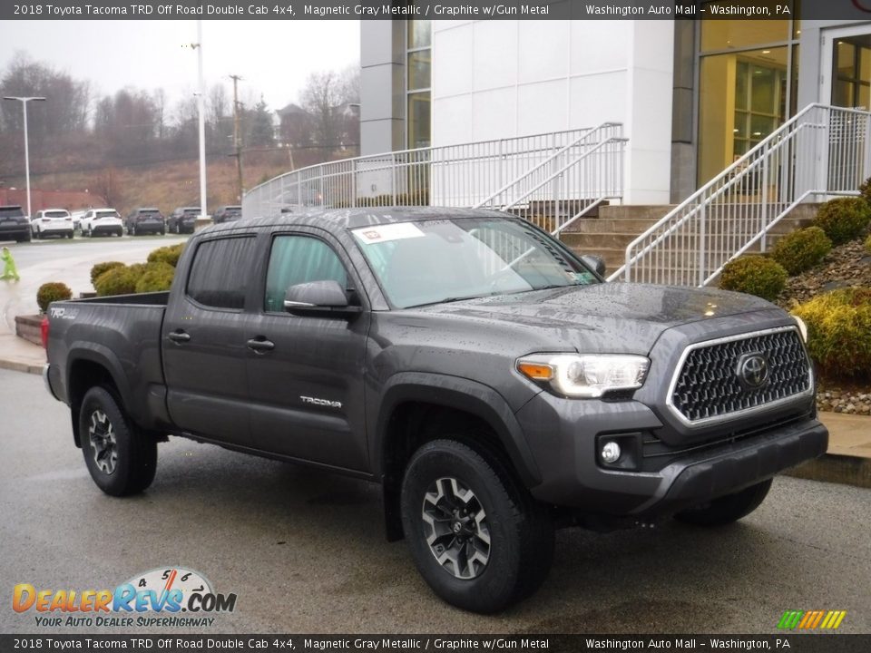 2018 Toyota Tacoma TRD Off Road Double Cab 4x4 Magnetic Gray Metallic / Graphite w/Gun Metal Photo #1