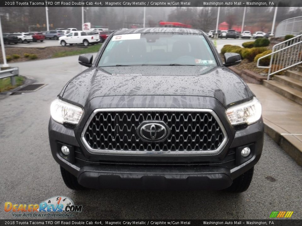 2018 Toyota Tacoma TRD Off Road Double Cab 4x4 Magnetic Gray Metallic / Graphite w/Gun Metal Photo #13