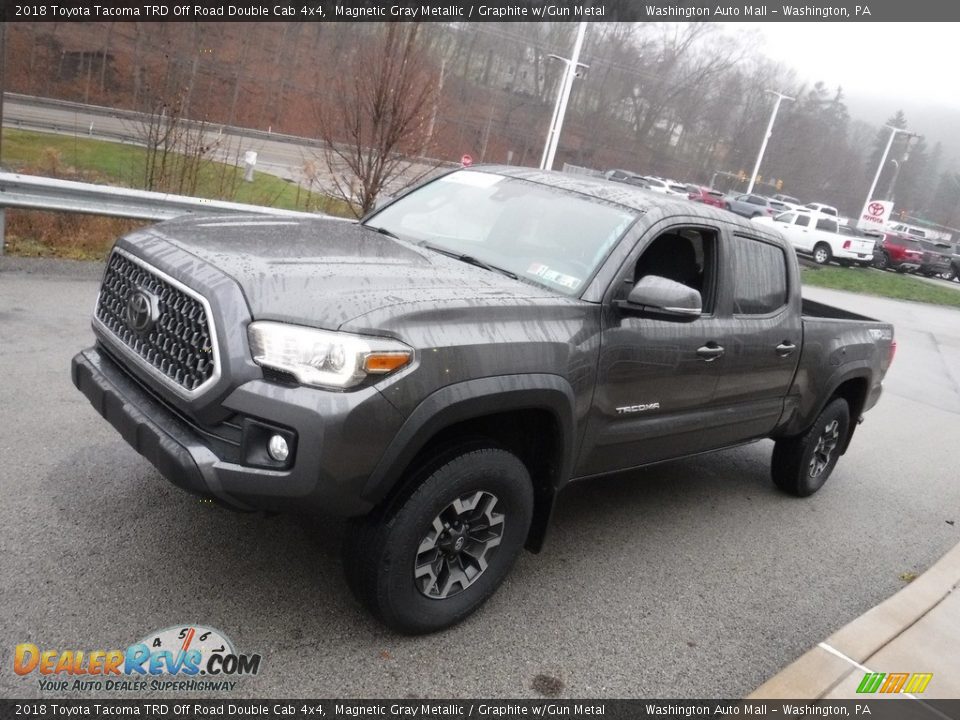 2018 Toyota Tacoma TRD Off Road Double Cab 4x4 Magnetic Gray Metallic / Graphite w/Gun Metal Photo #14