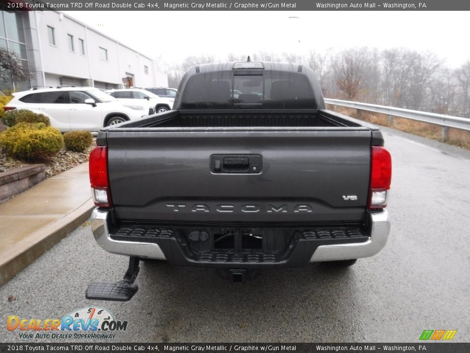 2018 Toyota Tacoma TRD Off Road Double Cab 4x4 Magnetic Gray Metallic / Graphite w/Gun Metal Photo #17