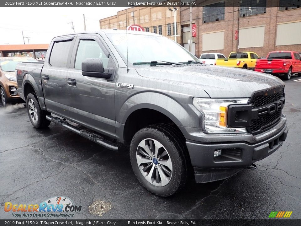 2019 Ford F150 XLT SuperCrew 4x4 Magnetic / Earth Gray Photo #2