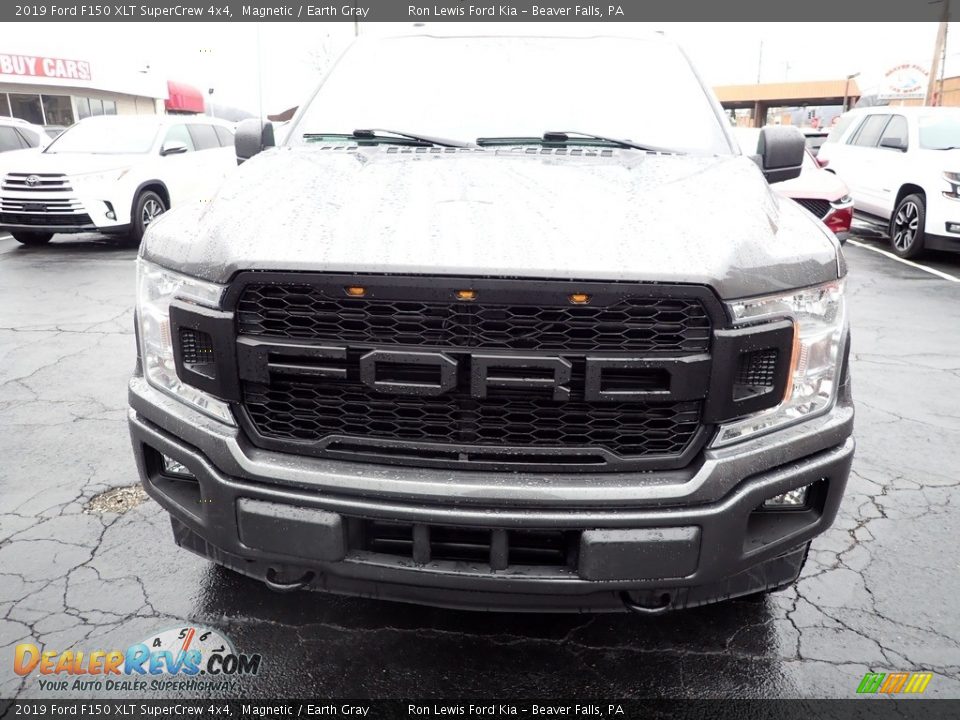 2019 Ford F150 XLT SuperCrew 4x4 Magnetic / Earth Gray Photo #3