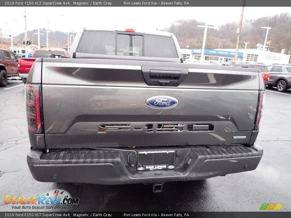 2019 Ford F150 XLT SuperCrew 4x4 Magnetic / Earth Gray Photo #7