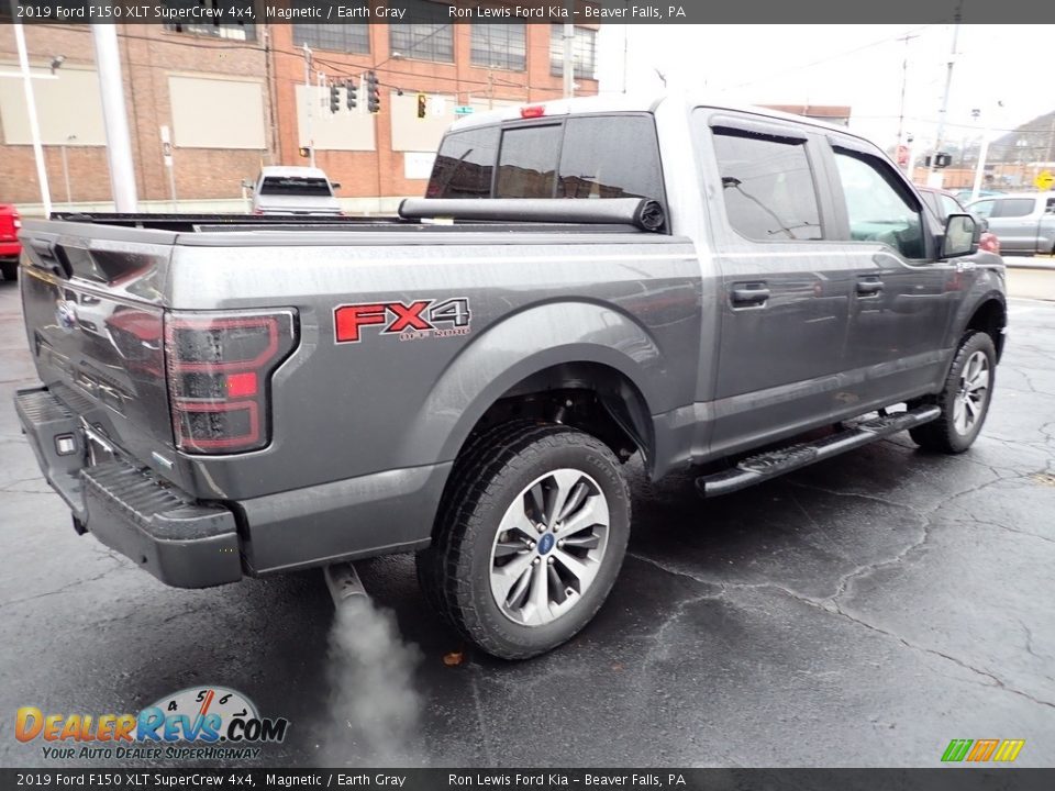 2019 Ford F150 XLT SuperCrew 4x4 Magnetic / Earth Gray Photo #8