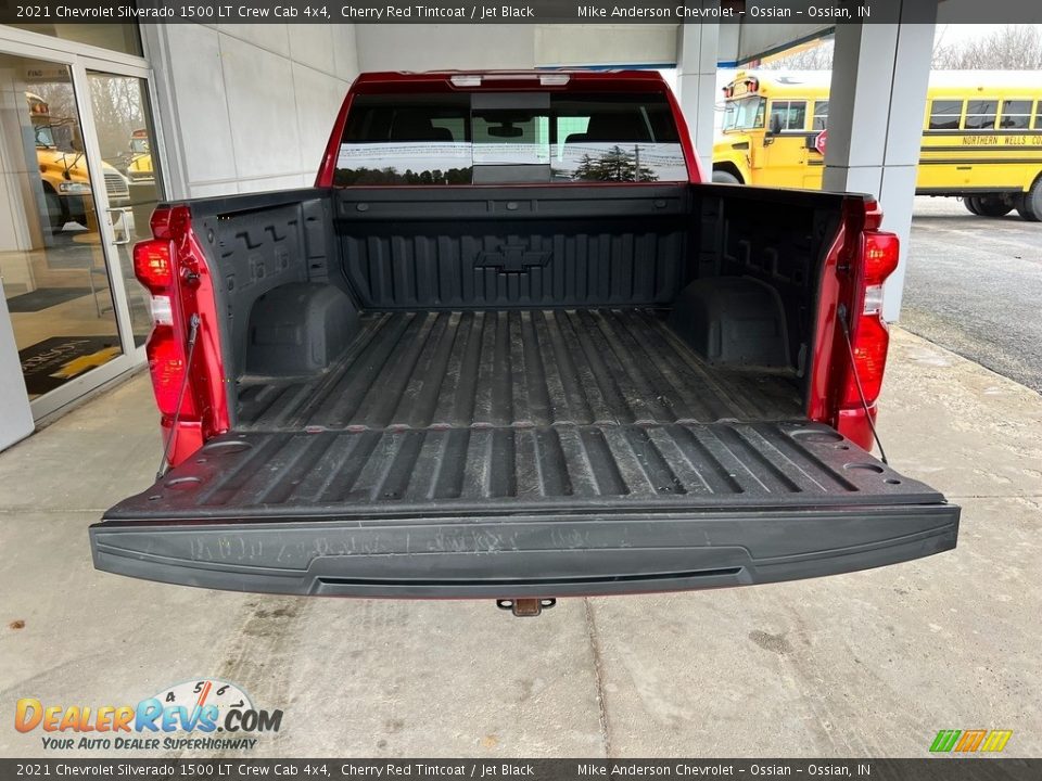 2021 Chevrolet Silverado 1500 LT Crew Cab 4x4 Cherry Red Tintcoat / Jet Black Photo #9