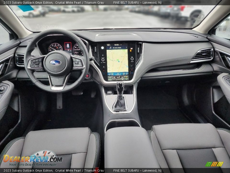 Front Seat of 2023 Subaru Outback Onyx Edition Photo #13