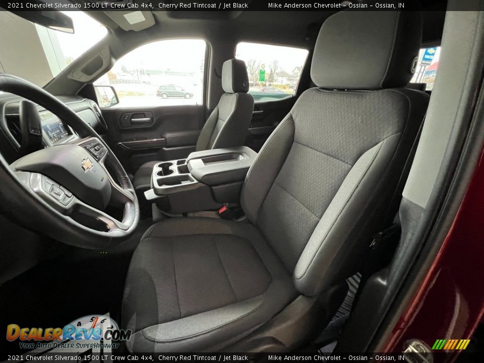 Front Seat of 2021 Chevrolet Silverado 1500 LT Crew Cab 4x4 Photo #15