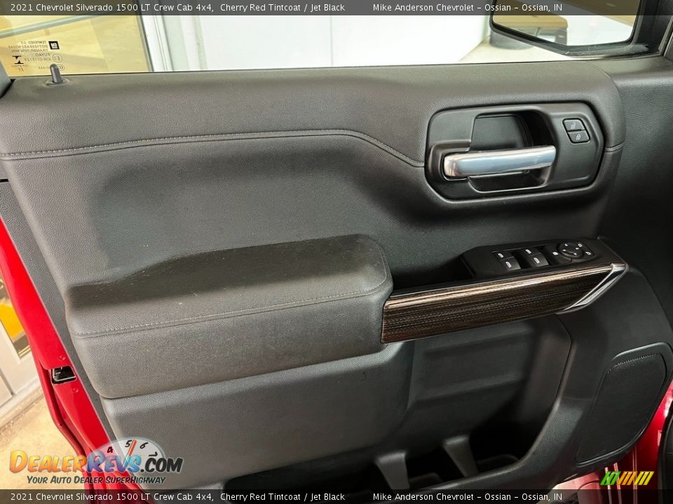 Door Panel of 2021 Chevrolet Silverado 1500 LT Crew Cab 4x4 Photo #16