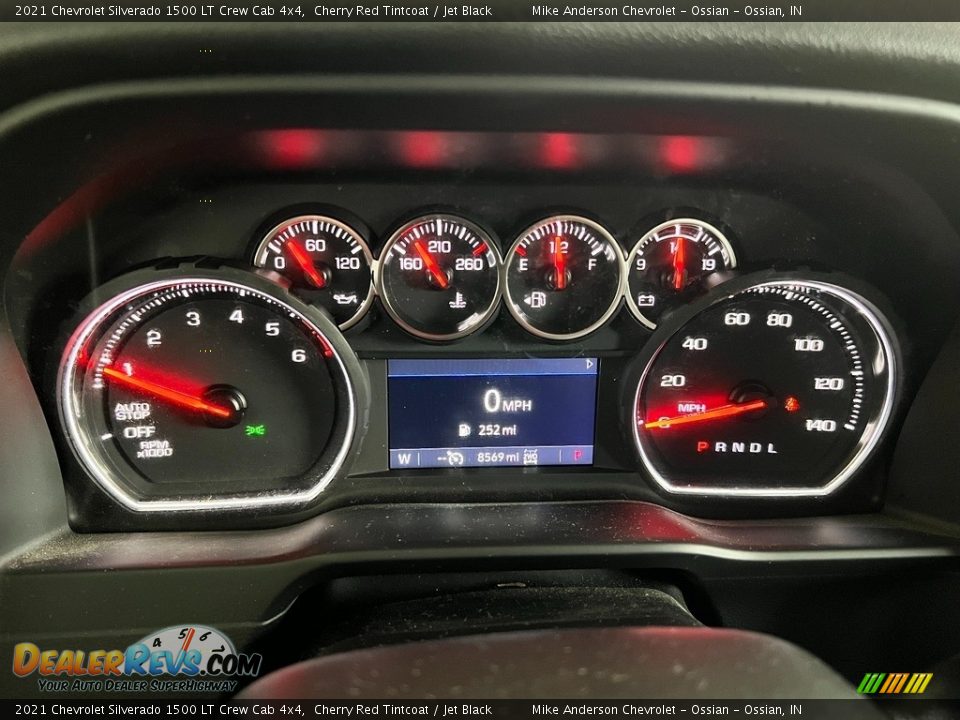 2021 Chevrolet Silverado 1500 LT Crew Cab 4x4 Gauges Photo #19