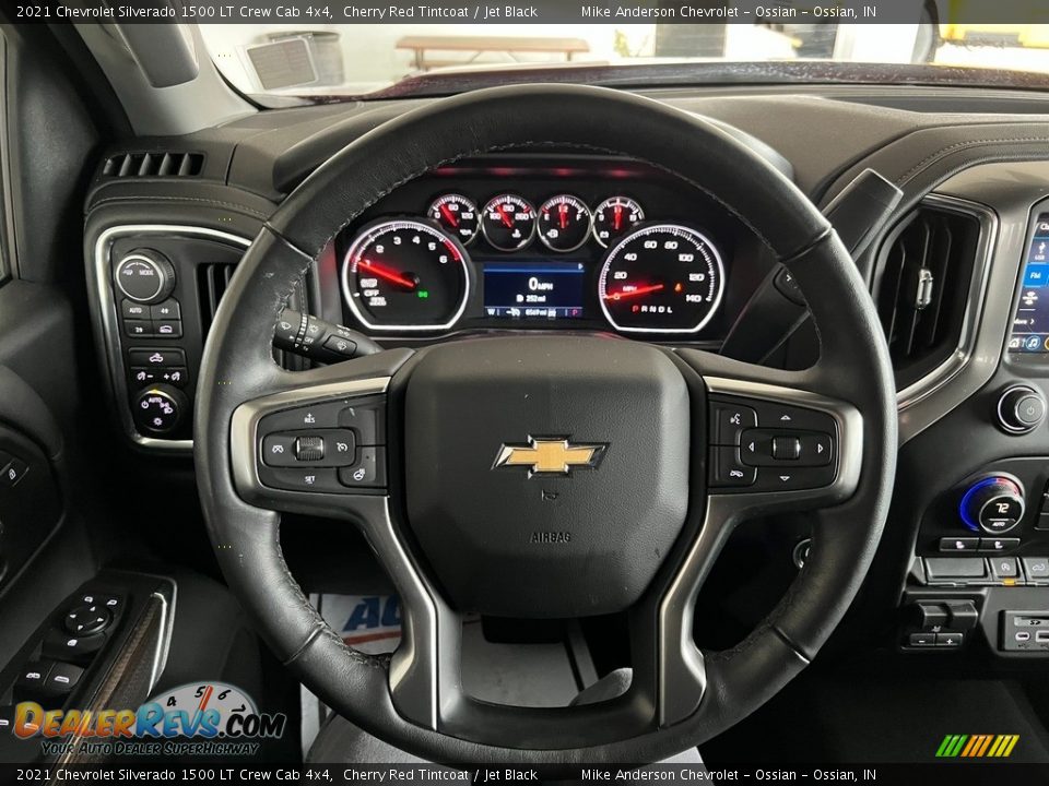 2021 Chevrolet Silverado 1500 LT Crew Cab 4x4 Steering Wheel Photo #20