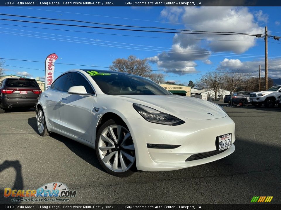 Front 3/4 View of 2019 Tesla Model 3 Long Range Photo #1