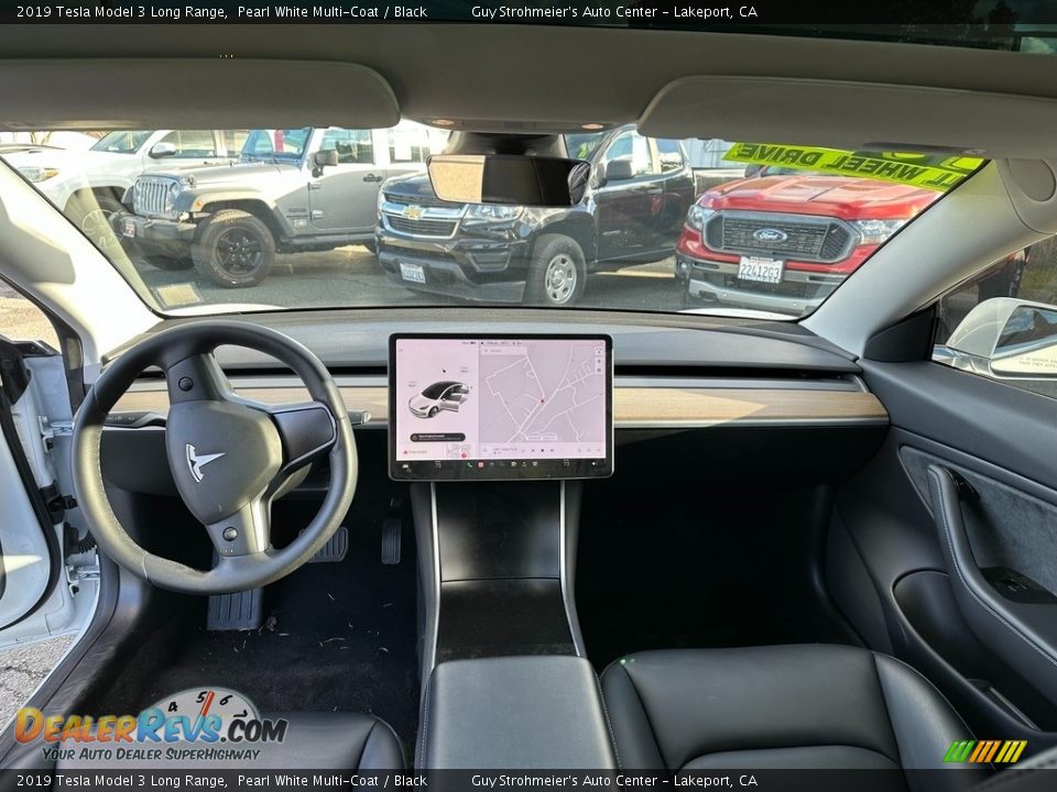 Black Interior - 2019 Tesla Model 3 Long Range Photo #10