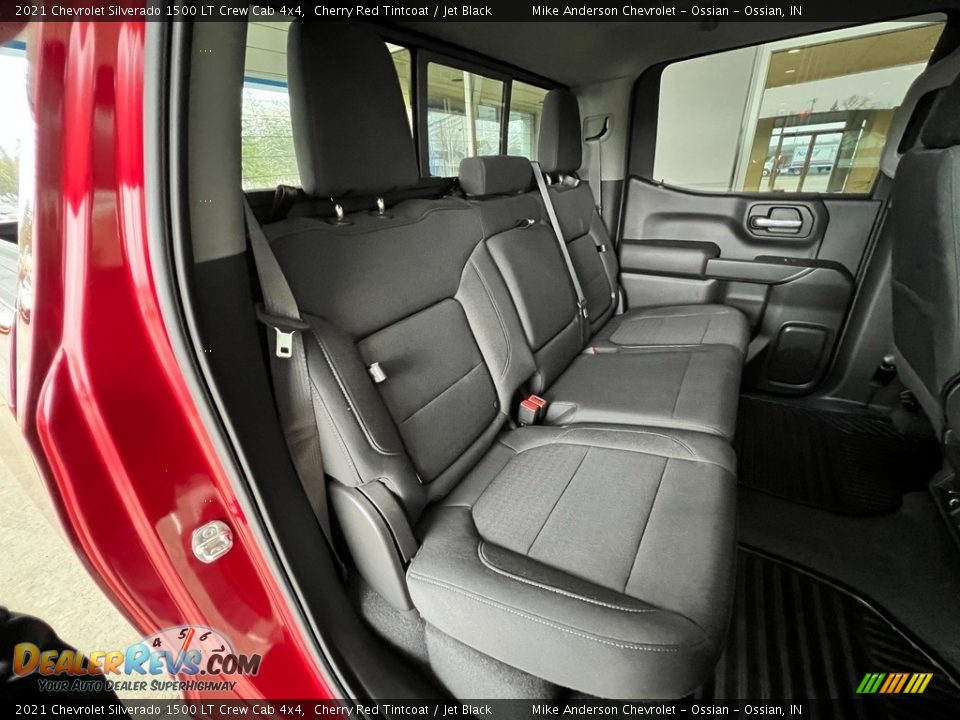 Rear Seat of 2021 Chevrolet Silverado 1500 LT Crew Cab 4x4 Photo #30