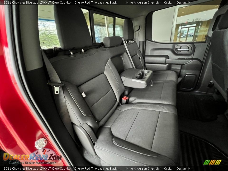 Rear Seat of 2021 Chevrolet Silverado 1500 LT Crew Cab 4x4 Photo #31