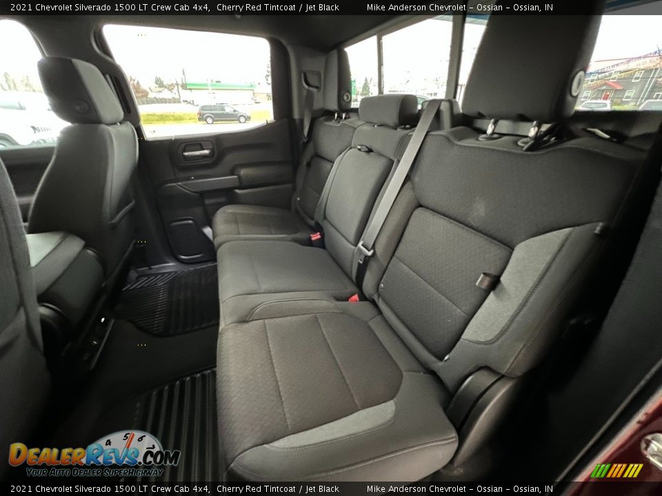 Rear Seat of 2021 Chevrolet Silverado 1500 LT Crew Cab 4x4 Photo #33