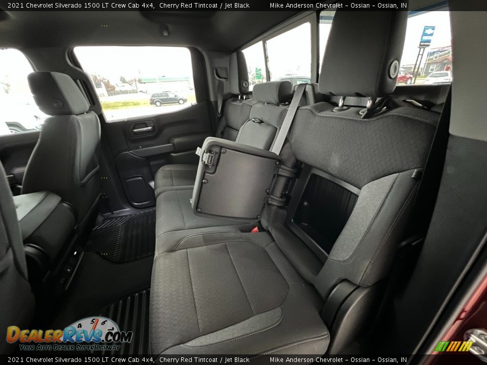 Rear Seat of 2021 Chevrolet Silverado 1500 LT Crew Cab 4x4 Photo #34