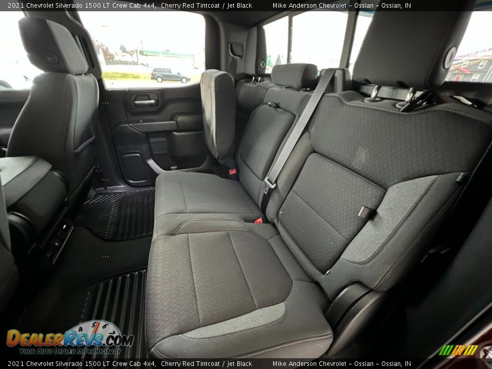 2021 Chevrolet Silverado 1500 LT Crew Cab 4x4 Cherry Red Tintcoat / Jet Black Photo #35