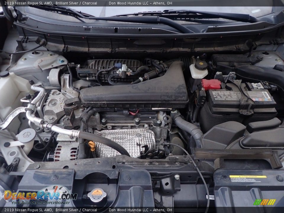 2019 Nissan Rogue SL AWD Brilliant Silver / Charcoal Photo #5