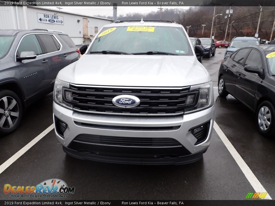 2019 Ford Expedition Limited 4x4 Ingot Silver Metallic / Ebony Photo #2