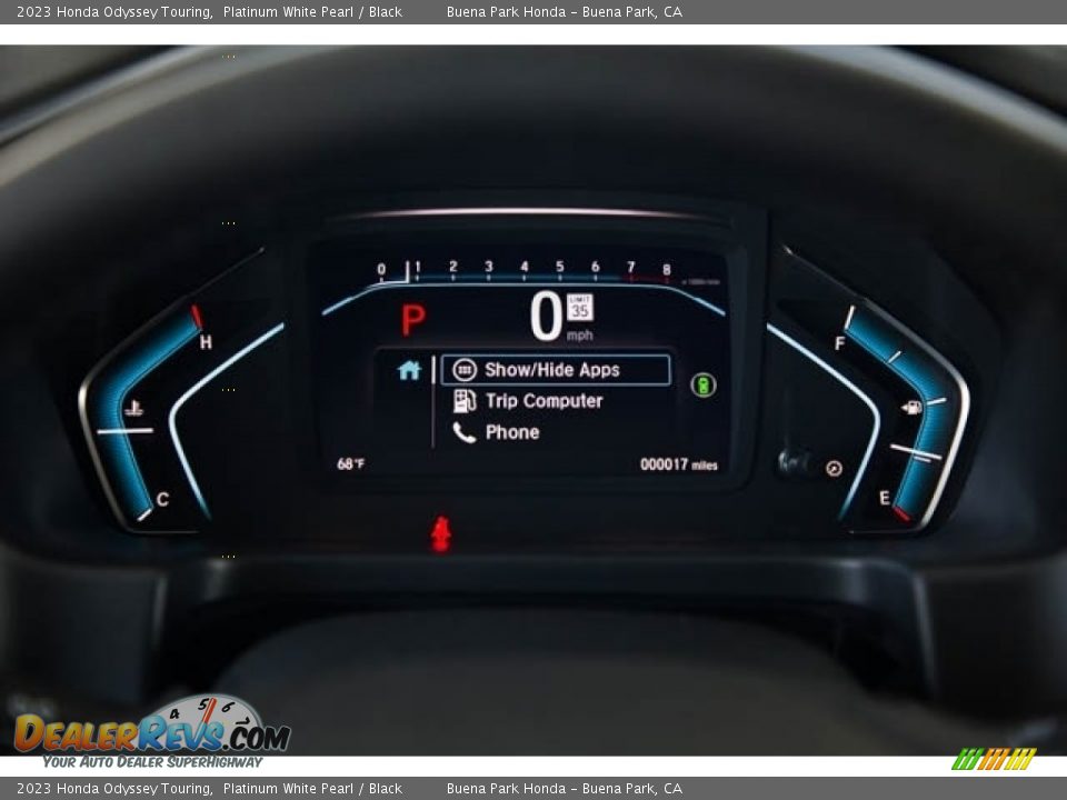 2023 Honda Odyssey Touring Gauges Photo #18