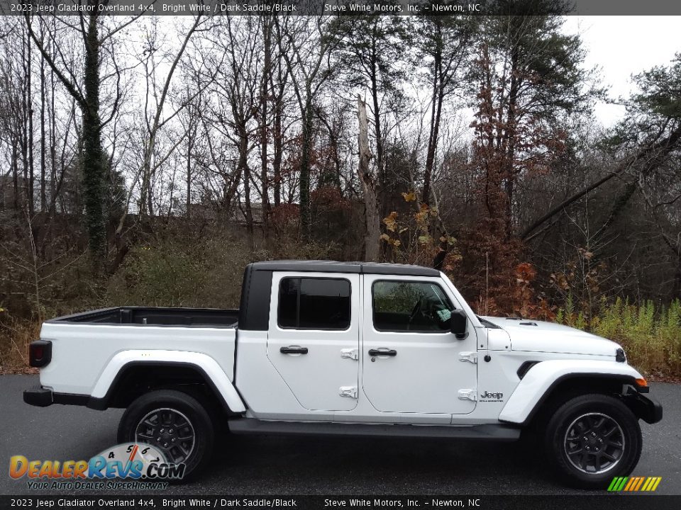 2023 Jeep Gladiator Overland 4x4 Bright White / Dark Saddle/Black Photo #5