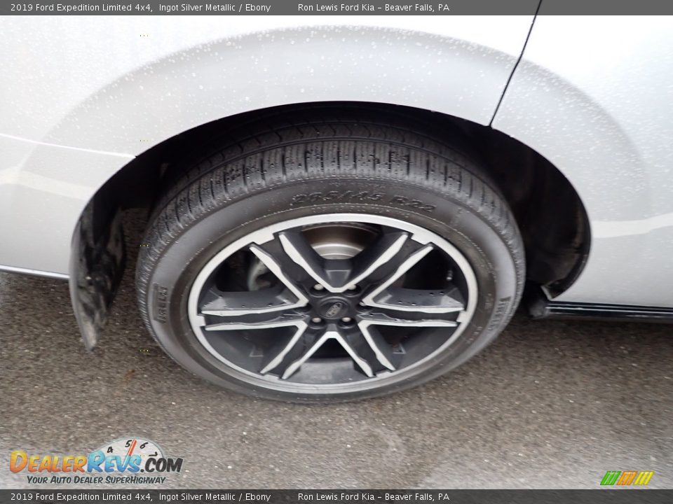 2019 Ford Expedition Limited 4x4 Ingot Silver Metallic / Ebony Photo #5