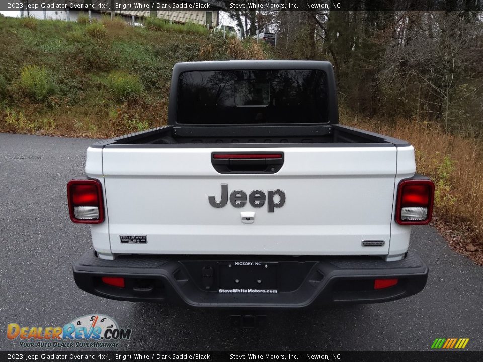 2023 Jeep Gladiator Overland 4x4 Bright White / Dark Saddle/Black Photo #7