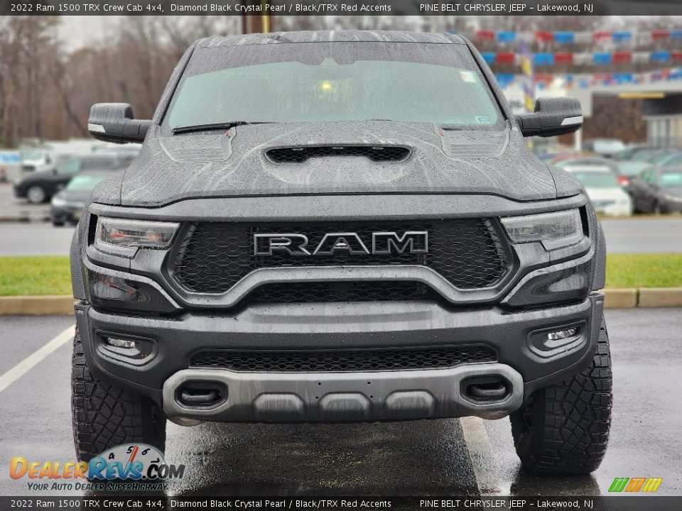 2022 Ram 1500 TRX Crew Cab 4x4 Diamond Black Crystal Pearl / Black/TRX Red Accents Photo #2