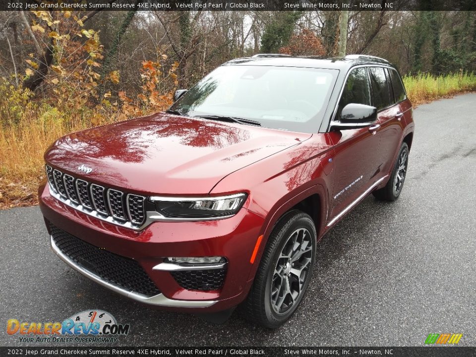 Velvet Red Pearl 2022 Jeep Grand Cherokee Summit Reserve 4XE Hybrid Photo #2