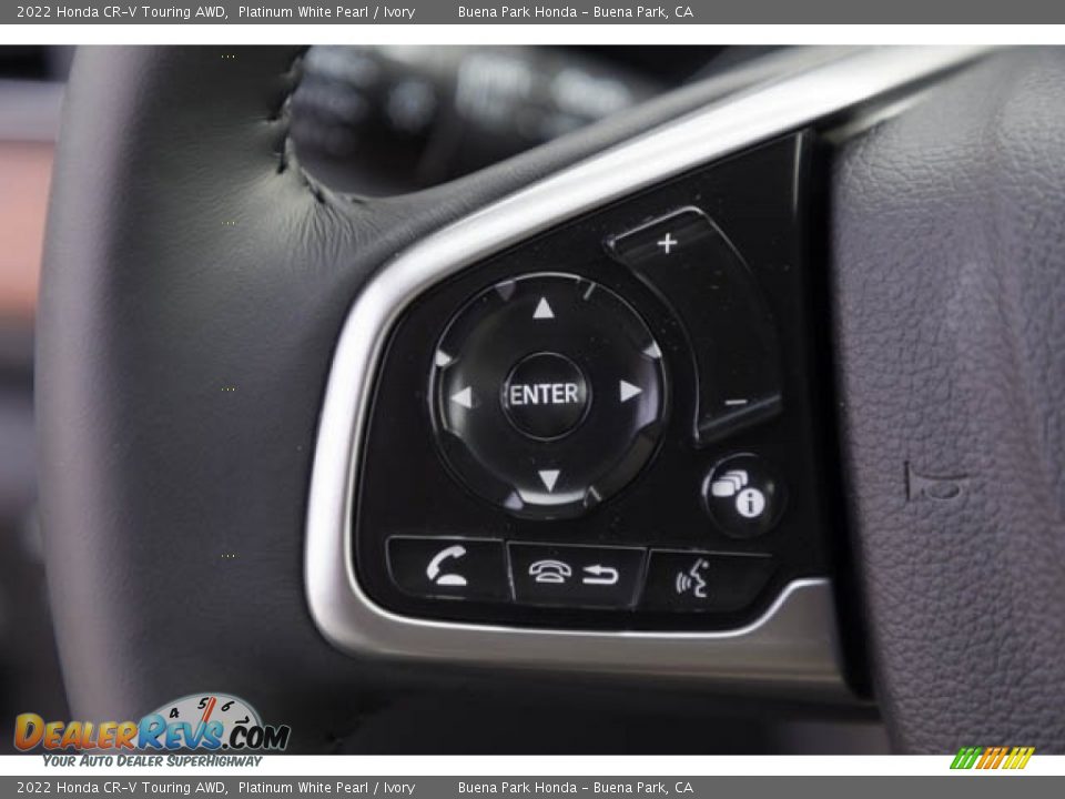2022 Honda CR-V Touring AWD Steering Wheel Photo #18