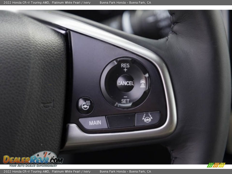 2022 Honda CR-V Touring AWD Steering Wheel Photo #19